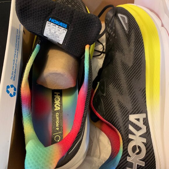 Hoka One One Mens Clifton 9 1127895 BAAB Running Shoes Sneakers Size 13 D main image 5